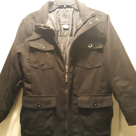 Kani Gold wool blend boys jacket - Picture 2 of 6